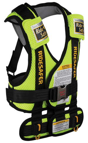 RideSafer Delight Travel Vest Yellow